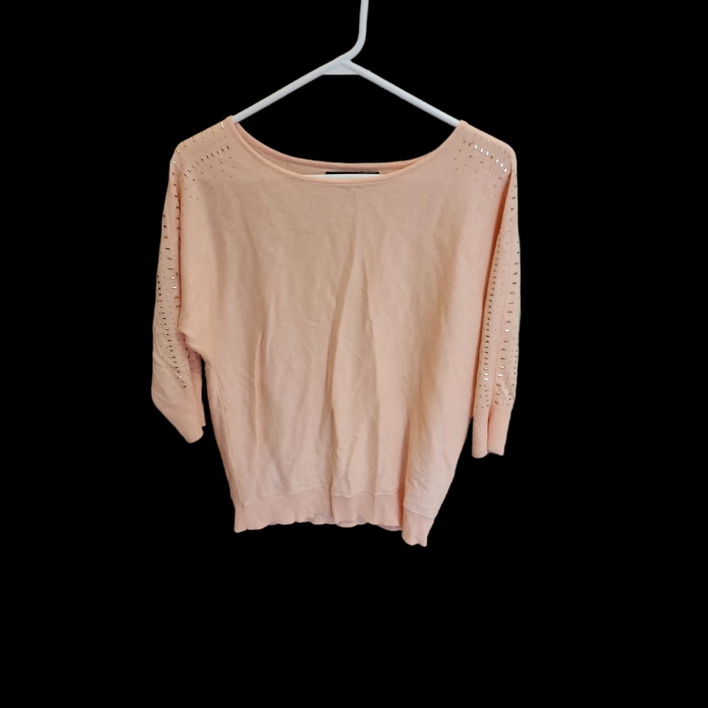 Pink off shoulder sweater